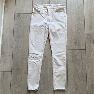 Lucky Brand Women’s Bridgette Skinny  White Jeans, 6/28
